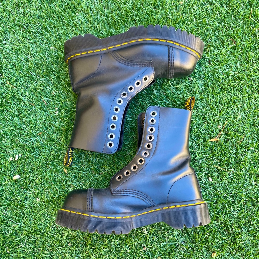 Steel Row Dr. Martens